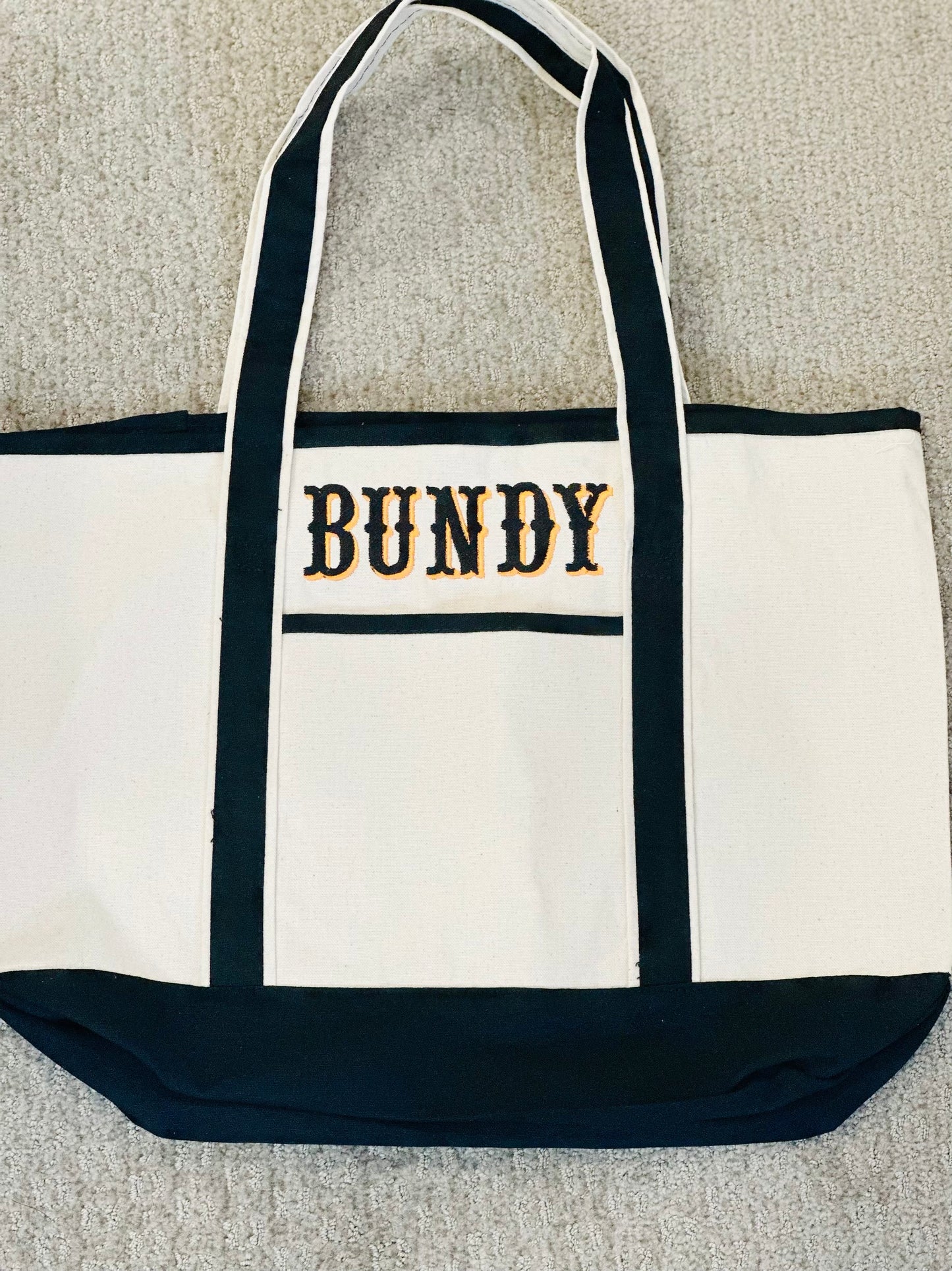 Large Canvas Deluxe Tote