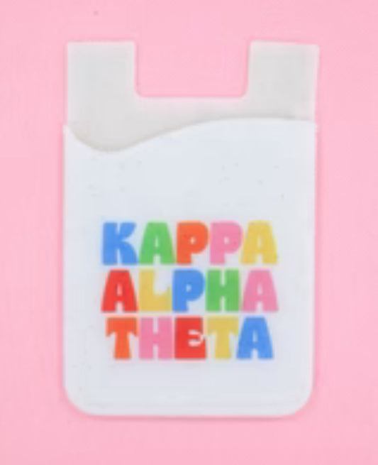 Kappa Alpha Theta phone wallet