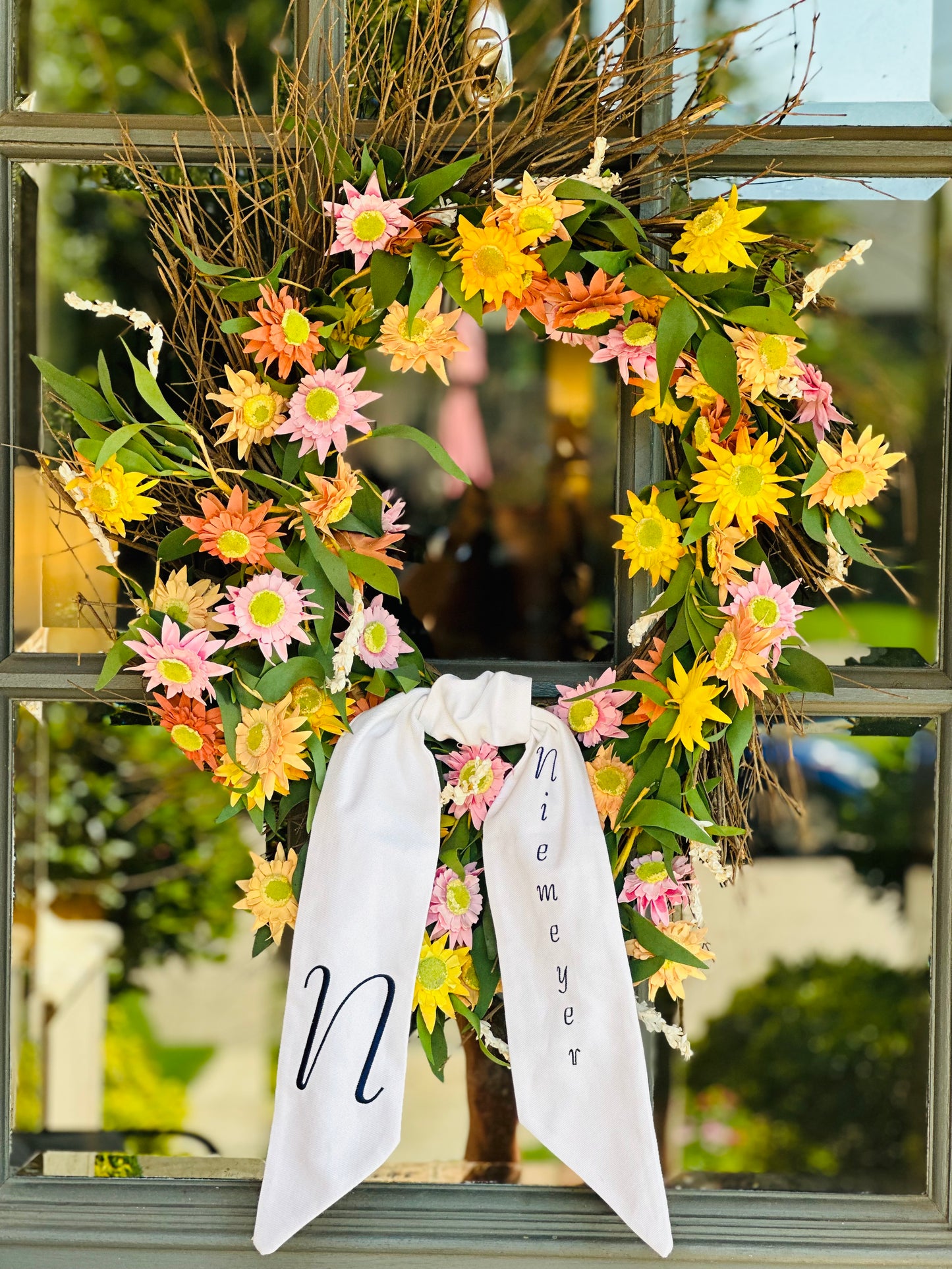 Custom Wreath Sashes