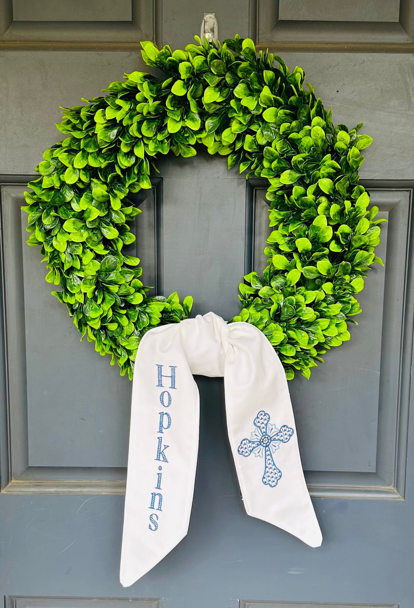 Custom Wreath Sashes